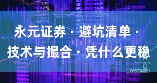 永元证券 · 避坑清单 · 技术与撮合 · 凭什么更稳